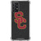 University of Southern California USC Grey Logo Galaxy A72 5G Clear Case