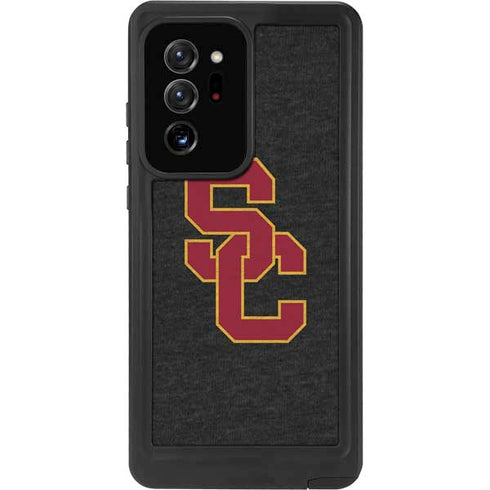 University of Southern California USC Grey Logo Galaxy Note20 Ultra 5G Waterproof Case
