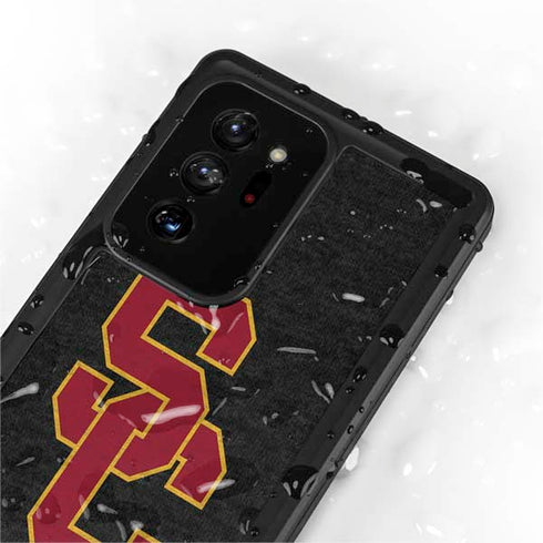 University of Southern California USC Grey Logo Galaxy Note20 Ultra 5G Waterproof Case