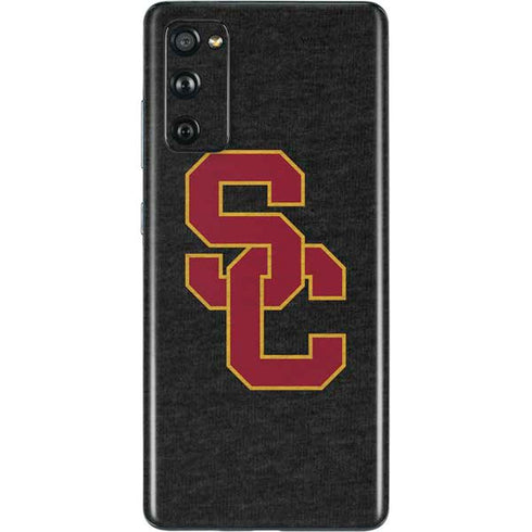 University of Southern California USC Grey Logo Galaxy S20 Fan Edition Skin
