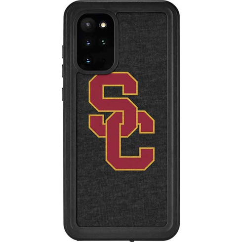 University of Southern California USC Grey Logo Galaxy S20 Plus Waterproof Case