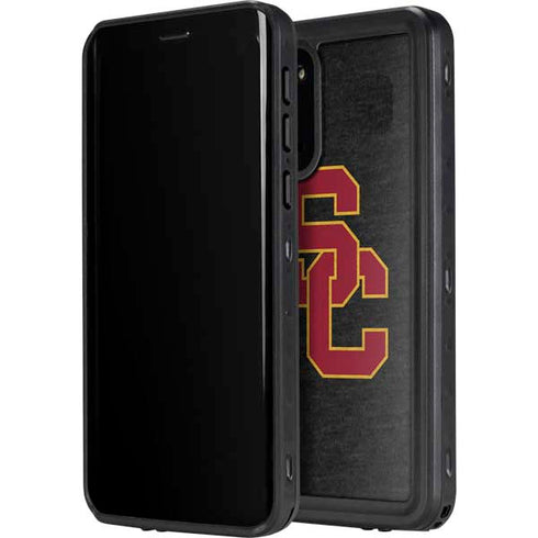 University of Southern California USC Grey Logo Galaxy S20 Waterproof Case