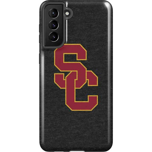 University of Southern California USC Grey Logo Galaxy S21 Plus 5G Pro Case