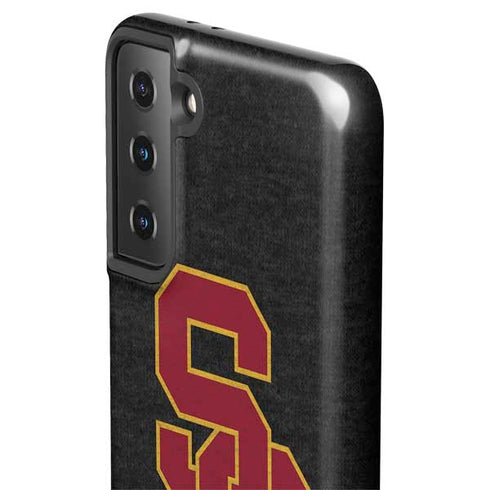 University of Southern California USC Grey Logo Galaxy S21 Plus 5G Pro Case