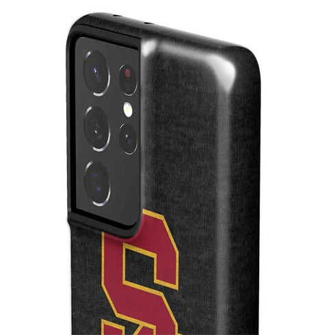 University of Southern California USC Grey Logo Galaxy S21 Ultra 5G Pro Case