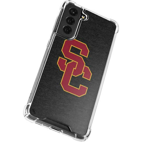 University of Southern California USC Grey Logo Galaxy S22 Clear Case