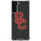 University of Southern California USC Grey Logo Galaxy S22 Plus Clear Case