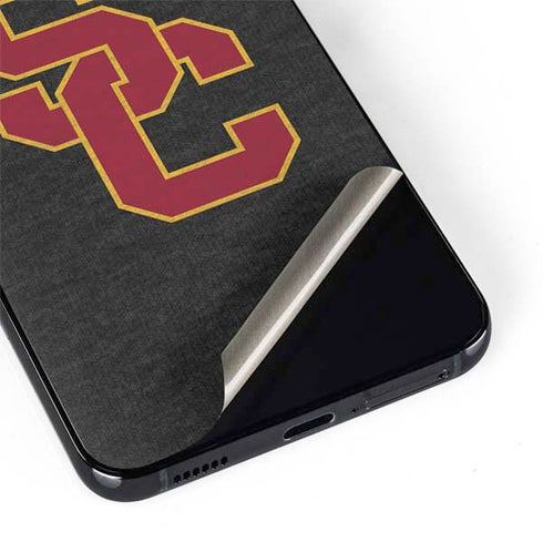 University of Southern California USC Grey Logo Galaxy S22 Plus Skin