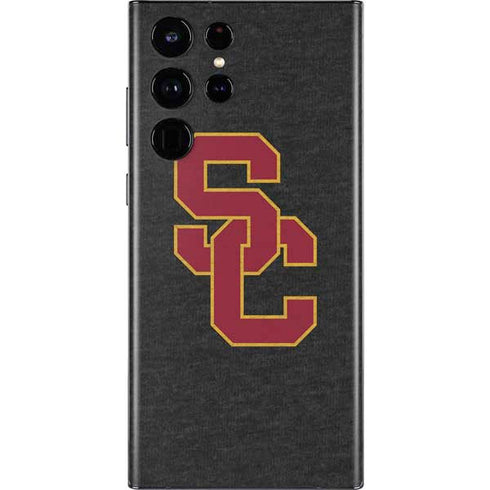 University of Southern California USC Grey Logo Galaxy S22 Ultra Skin