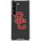 University of Southern California USC Grey Logo Galaxy S23 Clear Case