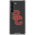 University of Southern California USC Grey Logo Galaxy S23 Clear Case