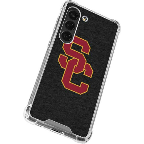 University of Southern California USC Grey Logo Galaxy S23 Clear Case