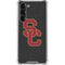 University of Southern California USC Grey Logo Galaxy S23 Plus Clear Case