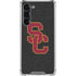 University of Southern California USC Grey Logo Galaxy S23 Plus Clear Case
