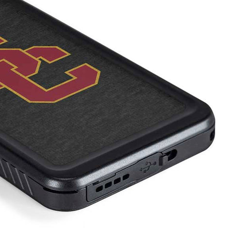 University of Southern California USC Grey Logo Galaxy S23 Plus Waterproof Case