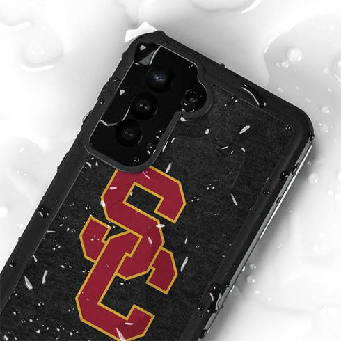 University of Southern California USC Grey Logo Galaxy S23 Plus Waterproof Case