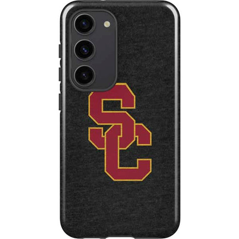 University of Southern California USC Grey Logo Galaxy S23 Pro Case
