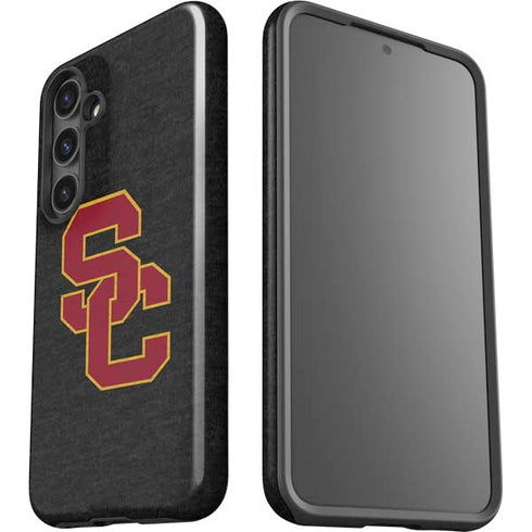 University of Southern California USC Grey Logo Galaxy S24 Impact Case