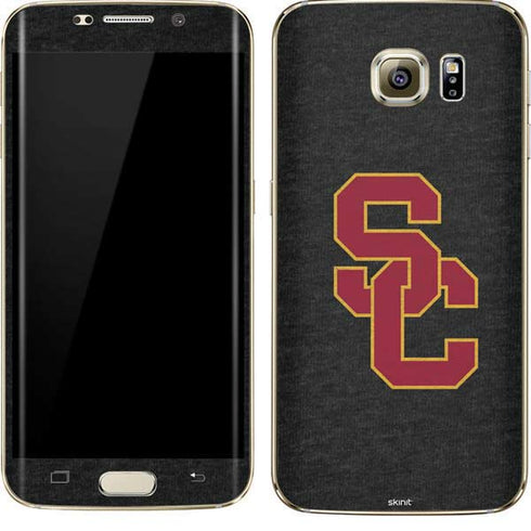 University of Southern California USC Grey Logo Galaxy S7 Edge Skin