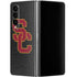 University of Southern California USC Grey Logo Galaxy Z Fold4 5G Skin