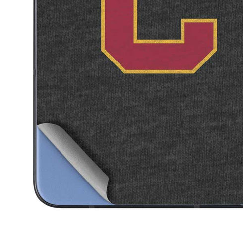 University of Southern California USC Grey Logo Galaxy Z Fold5 5G Skin
