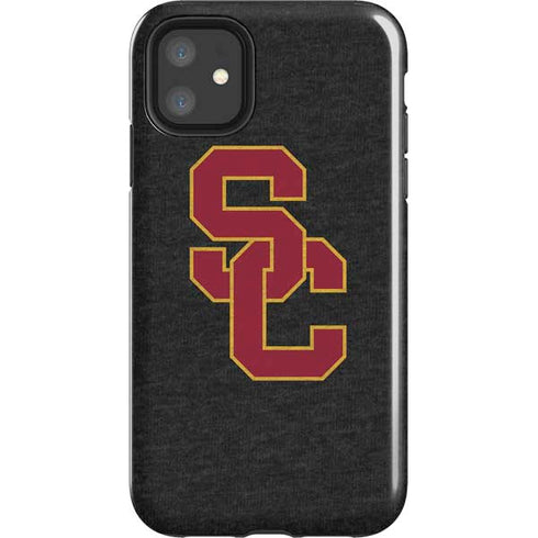 University of Southern California USC Grey Logo iPhone 11 Impact Case