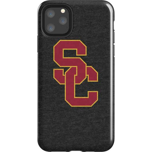 University of Southern California USC Grey Logo iPhone 11 Pro Max Impact Case