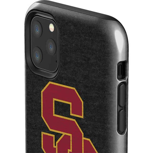 University of Southern California USC Grey Logo iPhone 11 Pro Max Impact Case