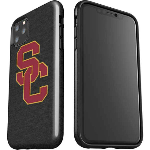 University of Southern California USC Grey Logo iPhone 11 Pro Max Impact Case