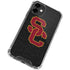 University of Southern California USC Grey Logo iPhone 12 Clear Case