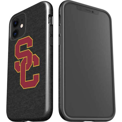 University of Southern California USC Grey Logo iPhone 12 Impact Case