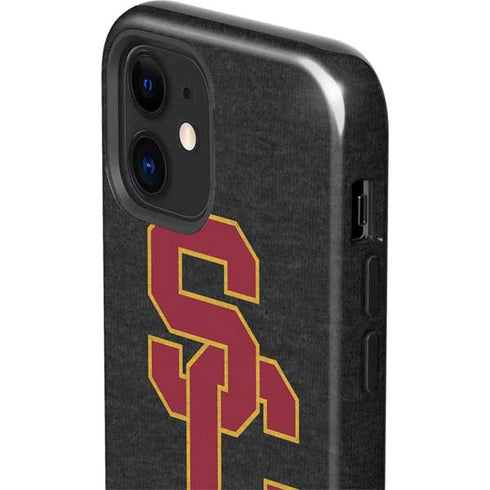 University of Southern California USC Grey Logo iPhone 12 Mini Impact Case