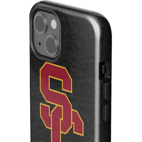University of Southern California USC Grey Logo iPhone 15 Plus Impact Case