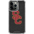 University of Southern California USC Grey Logo iPhone 14 Pro Clear Case