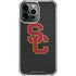 University of Southern California USC Grey Logo iPhone 14 Pro Max Clear Case