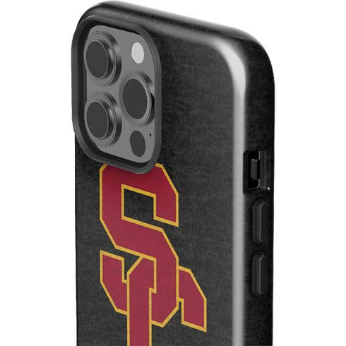 University of Southern California USC Grey Logo iPhone 15 Pro Max Impact Case