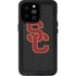 University of Southern California USC Grey Logo iPhone 14 Pro Max Waterproof Case