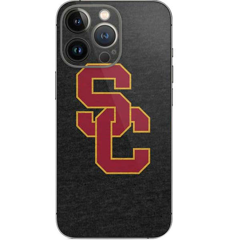 University of Southern California USC Grey Logo iPhone 14 Pro Skin