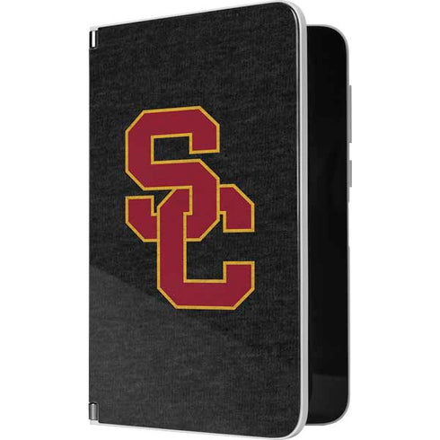 University of Southern California USC Grey Logo Surface Duo Skin