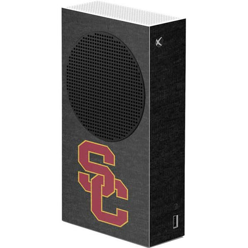 University of Southern California USC Grey Logo Xbox Series S Console Skin