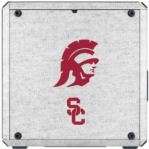 University of Southern California USC Grey Trojan Mascot Cooler Master MasterBox Q300L Mini Tower Skin