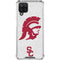 University of Southern California USC Grey Trojan Mascot Galaxy A12 Clear Case