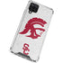 University of Southern California USC Grey Trojan Mascot Galaxy A12 Clear Case