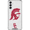 University of Southern California USC Grey Trojan Mascot Galaxy A14 5G Clear Case