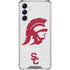 University of Southern California USC Grey Trojan Mascot Galaxy A15 5G Clear Case