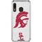 University of Southern California USC Grey Trojan Mascot Galaxy A30 Clear Case