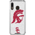 University of Southern California USC Grey Trojan Mascot Galaxy A30 Clear Case
