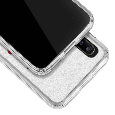 University of Southern California USC Grey Trojan Mascot Galaxy A30 Clear Case