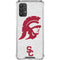 University of Southern California USC Grey Trojan Mascot Galaxy A32 5G Clear Case