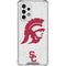 University of Southern California USC Grey Trojan Mascot Galaxy A33 5G Clear Case